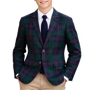 CREWCUTS x J. CREW Ludlow Plaid Blazer K2515